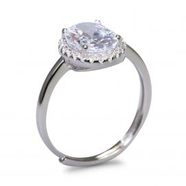 925 Silver Cubic Zirconia Ring