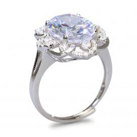 925 Silver Cubic Zirconia Ring