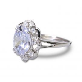 925 Silver Cubic Zirconia Ring