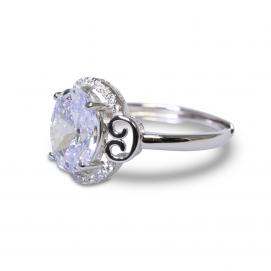 925 Silver Cubic Zirconia Ring