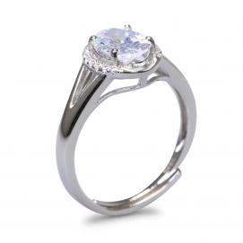 925 Silver Cubic Zirconia Ring