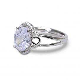 925 Silver Cubic Zirconia Ring