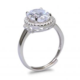 925 Silver Cubic Zirconia Ring