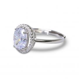 925 Silver Cubic Zirconia Ring