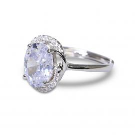 925 Silver Cubic Zirconia Ring