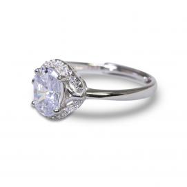 925 Silver Cubic Zirconia Ring