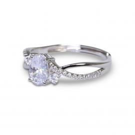 925 Silver Cubic Zirconia Ring
