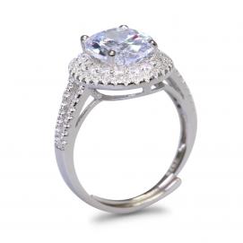 925 Silver Cubic Zirconia Ring