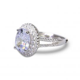 925 Silver Cubic Zirconia Ring
