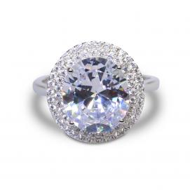 925 Silver Cubic Zirconia Ring