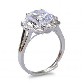925 Silver Cubic Zirconia Ring