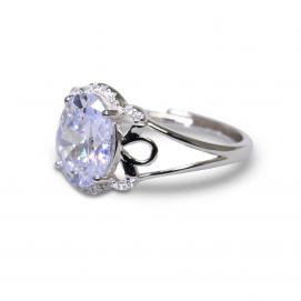 925 Silver Cubic Zirconia Ring