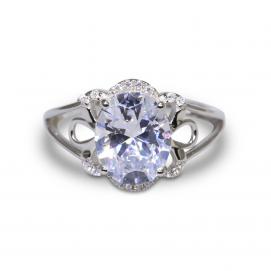925 Silver Cubic Zirconia Ring