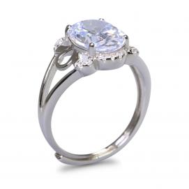 925 Silver Cubic Zirconia Ring