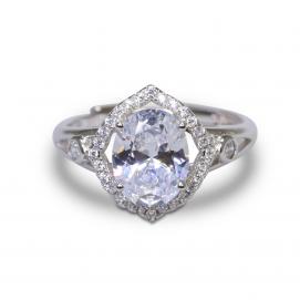 925 Silver Cubic Zirconia Ring