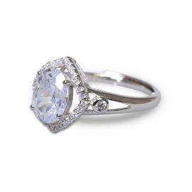 925 Silver Cubic Zirconia Ring