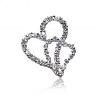 925 Silver Cubic Zirconia Pendant