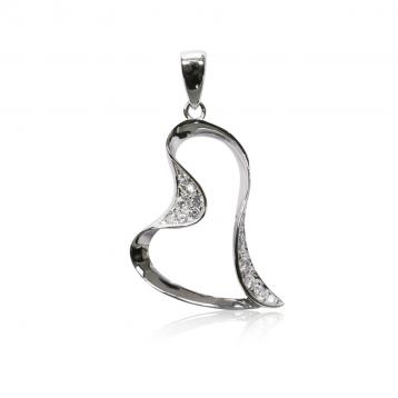 925 Silver Cubic Zirconia Pendant