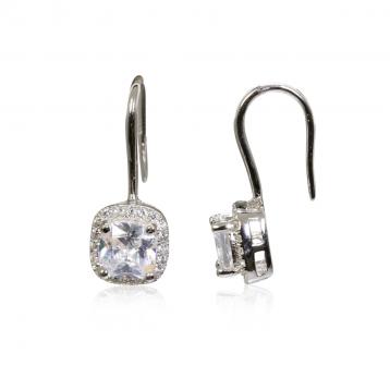 925 Silver Cubic Zirconia Earring