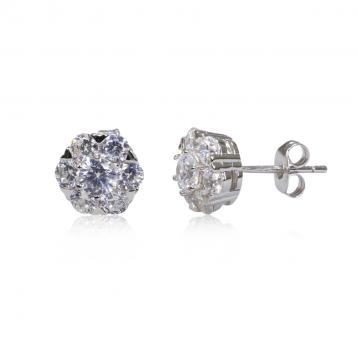 925 Silver Cubic Zirconia Earring