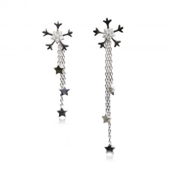 925 Silver Cubic Zirconia Earring