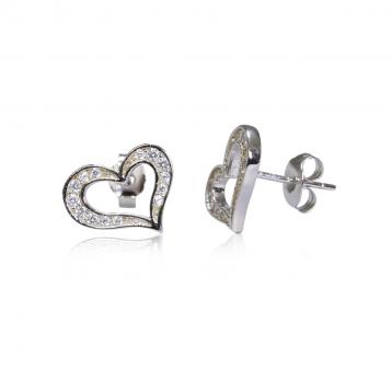 925 Silver Cubic Zirconia Earring