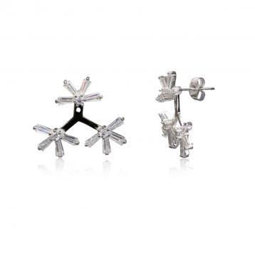 925 Silver Cubic Zirconia Earring