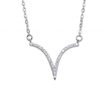 925 Silver Cubic Zirconia Necklace