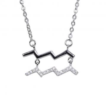 925 Silver Cubic Zirconia Necklace
