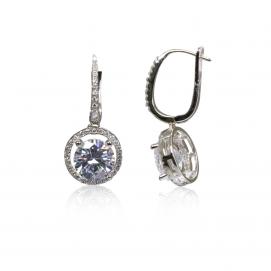 925 Silver Cubic Zirconia Earring