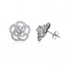 925 Silver Cubic Zirconia Earring