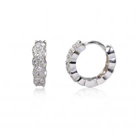 925 Silver Cubic Zirconia Earring