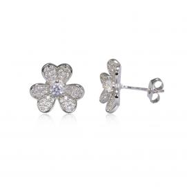 925 Silver Cubic Zirconia Earring