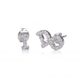 925 Silver Cubic Zirconia Earring