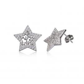 925 Silver Cubic Zirconia Earring