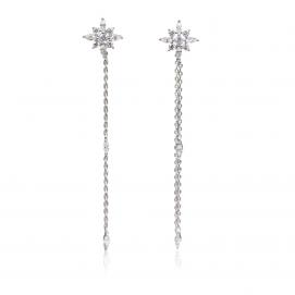 925 Silver Cubic Zirconia Earring
