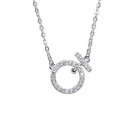 925 Silver Cubic Zirconia Necklace