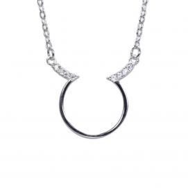 925 Silver Cubic Zirconia Necklace