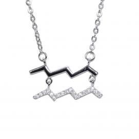 925 Silver Cubic Zirconia Necklace