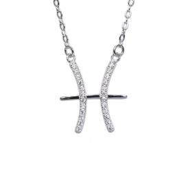 925 Silver Cubic Zirconia Necklace