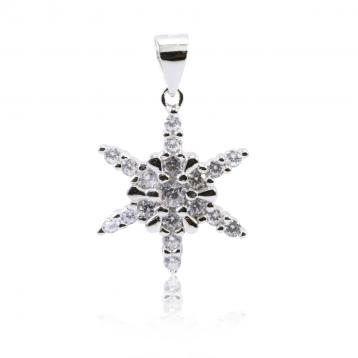 925 Silver Cubic Zirconia Pendant