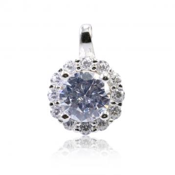 925 Silver Cubic Zirconia Pendant