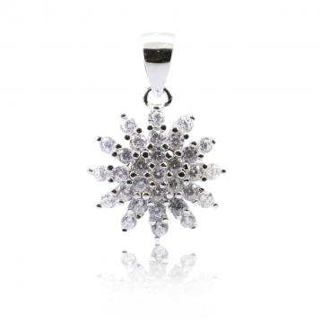 925 Silver Cubic Zirconia Pendant