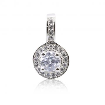 925 Silver Cubic Zirconia Pendant