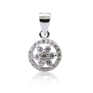 925 Silver Cubic Zirconia Pendant