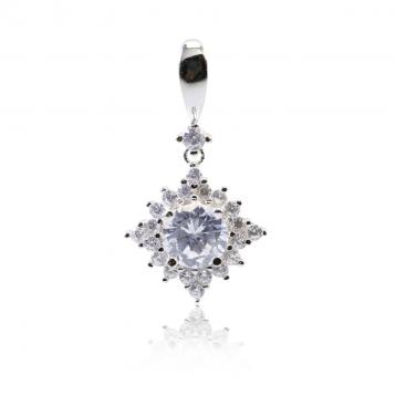 925 Silver Cubic Zirconia Pendant