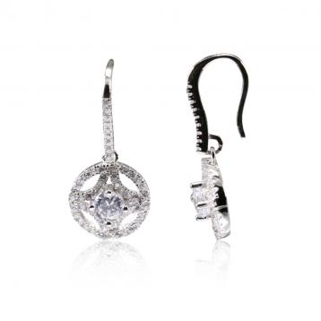 925 Silver Cubic Zirconia Earrings