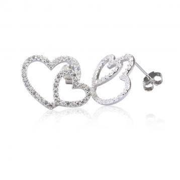 925 Silver Cubic Zirconia Earrings