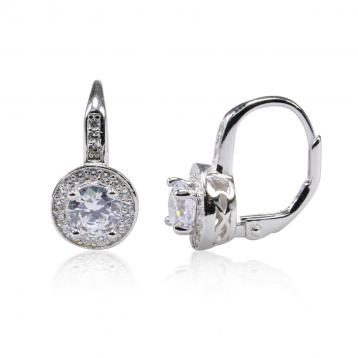 925 Silver Cubic Zirconia Earrings
