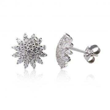 925 Silver Cubic Zirconia Earrings